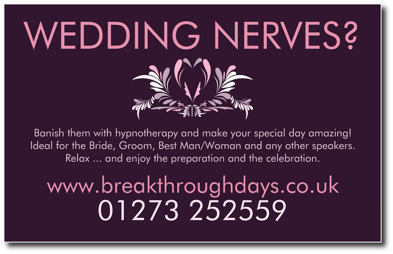 Wedding Nerves Flyer